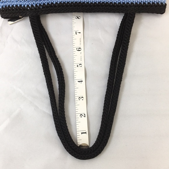 The SAK Crocheted Rainbow Mini Shoulder Bag EXCELLENT Condition - Picture 10 of 11